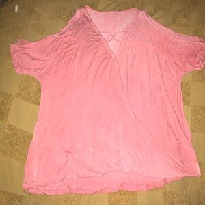American Eagle Outfitters Soft Pink Blouse